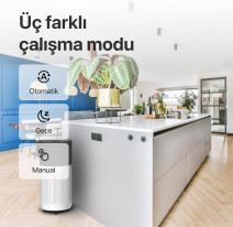 XENON SMART X7420 M0 AKILLI HAVA TEMIZLEYICI GRI